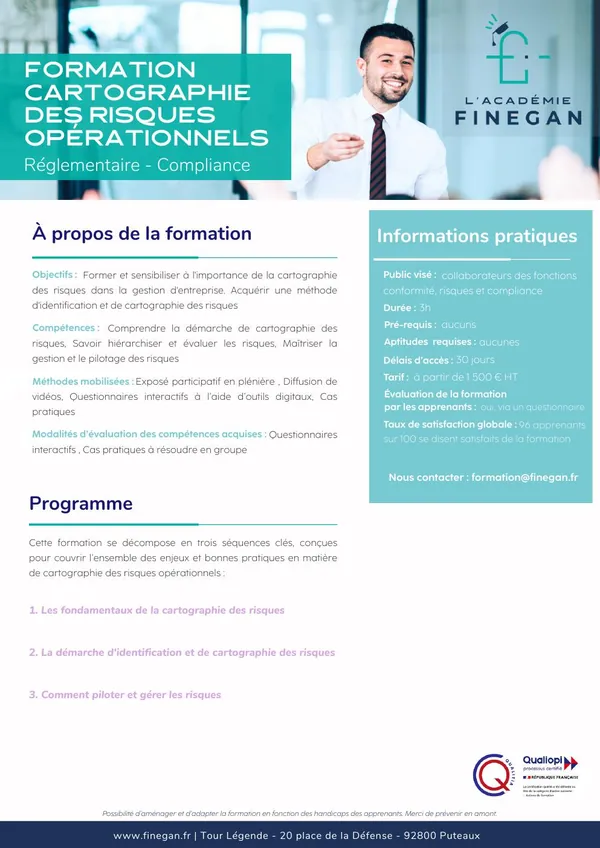 Formation Cartographie des risques opérationnels