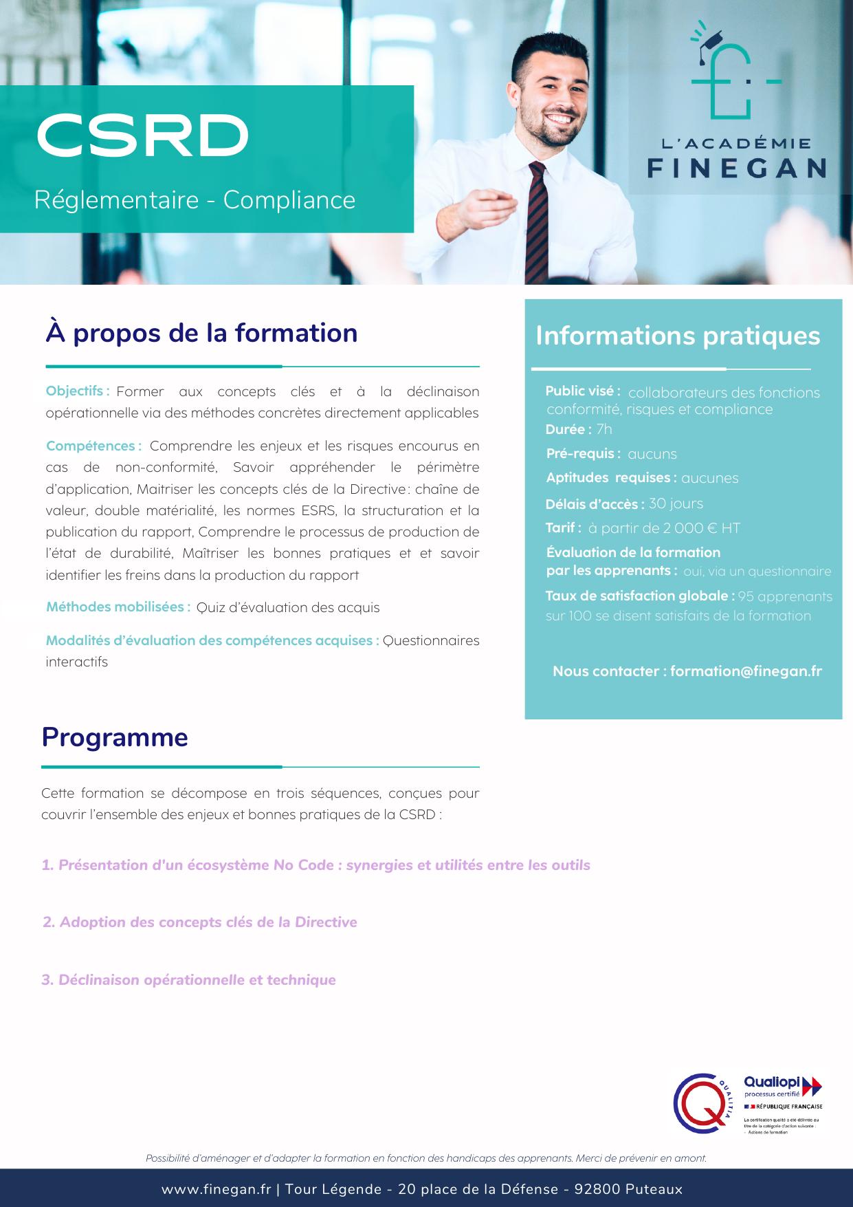 Formation CSRD